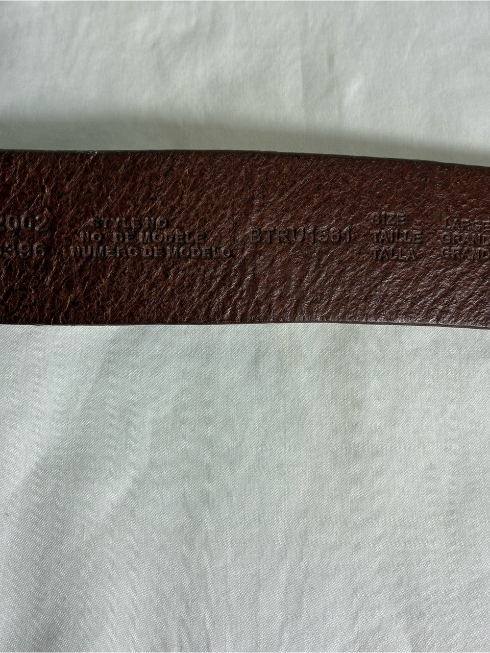 Vintage Liz Claiborne Womens Belt Sz L genuine leather Bohemian - Picture 6 of 10